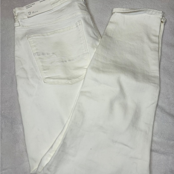 American Eagle Size 14 Outfitters White jeggings - Picture 1 of 4